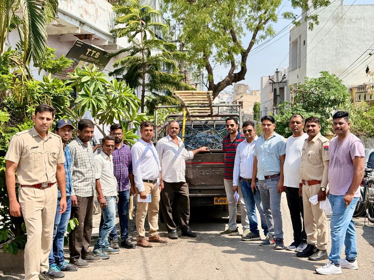 खांजीपीर क्षेत्र में विद्युत चोरी पर शिकंजा, सतर्कता टीम की कार्रवाई
