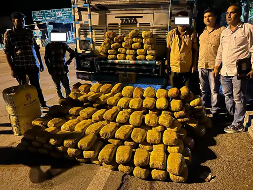 टोंक में एनसीबी की बड़ी कार्रवाई, 296 किलो गांजा जब्त