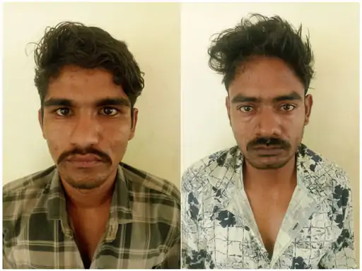 कोर्ट से पेशी पर लाए गए दो चोरी के आरोपी दीवार फांदकर फरार