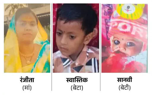 कमरे में लगी आग: मां और दो बच्चों की मौत, झगड़े की शिकायत के बाद पहुंची थी पुलिस