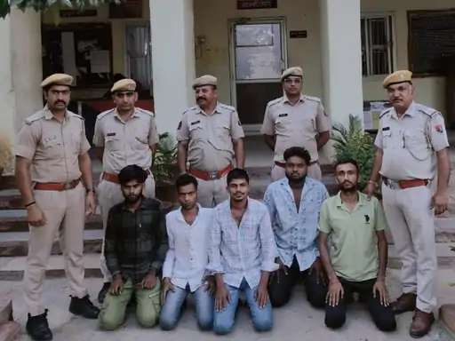 अपहरण कर फिरौती मांगने वाली गैंग का पर्दाफाश, 5 आरोपी गिरफ्तार