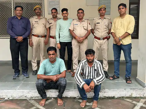 भीलवाड़ा के जहाजपुर में मर्डर केस का खुलासा – दो आरोपी गिरफ्तार, CCTV से मिली बड़ी कामयाबी